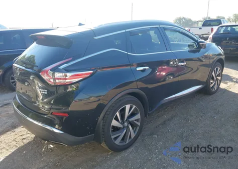 2015 Nissan Murano Platinum z USA, uszkodzony, nr VIN 5N1AZ2MH2FN253060